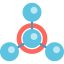 Молекулы иконка 64x64