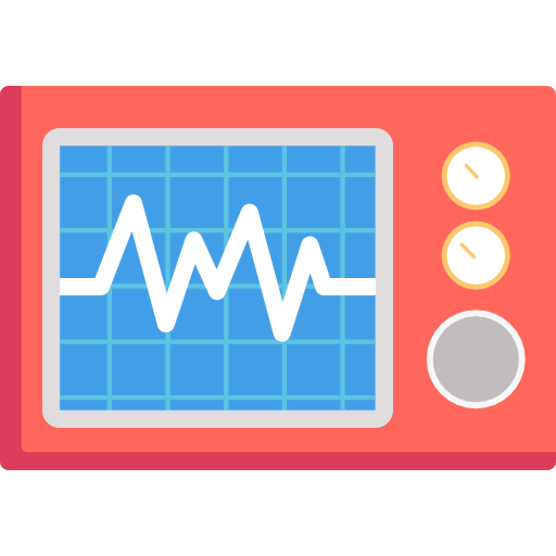 Electrocardiogram icon