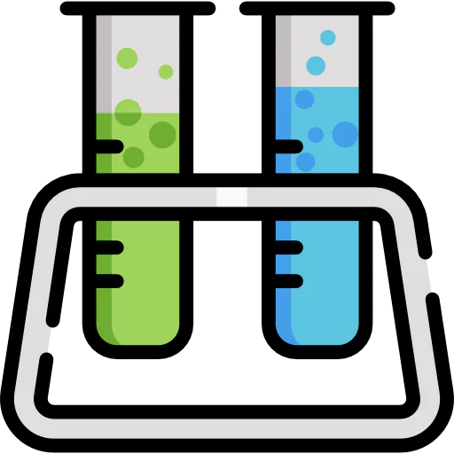 Test tubes icon