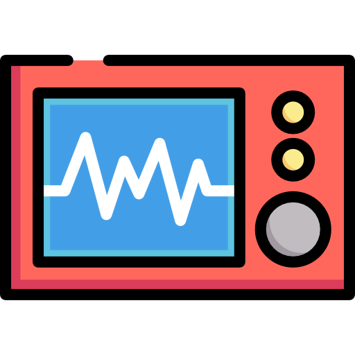 Electrocardiogram icon