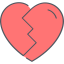 Broken heart アイコン 64x64