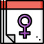 Womens day icon 64x64