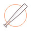 Baseball bat Symbol 64x64