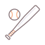 Baseball bat Symbol 64x64