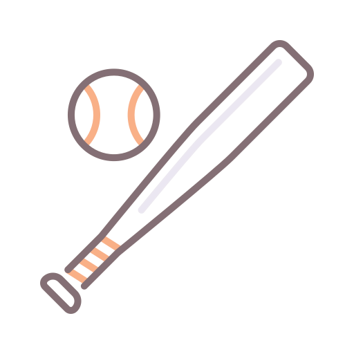Baseball bat icon