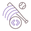 Baseball bat Symbol 64x64