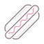 Hot dog icon 64x64