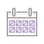 Calendar Symbol 64x64