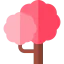 Almond tree icon 64x64