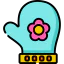 Hand glove ícono 64x64