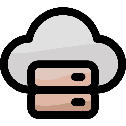 Cloud storage アイコン