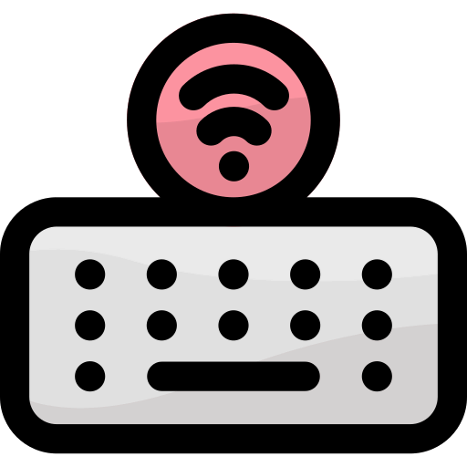 Wireless keyboard icon
