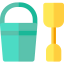 Sand bucket іконка 64x64