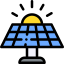 Solar panel icon 64x64