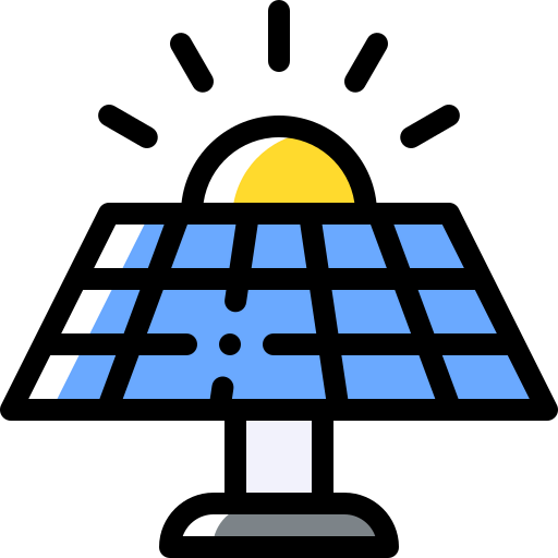 Solar panel icon