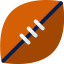 Rugby ball Symbol 64x64