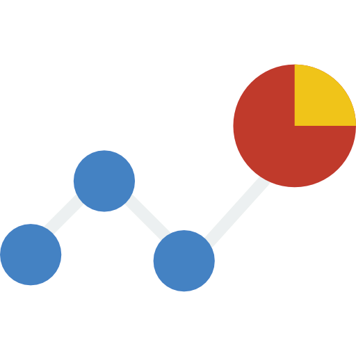 Line chart icon
