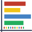 Bar chart icon 64x64