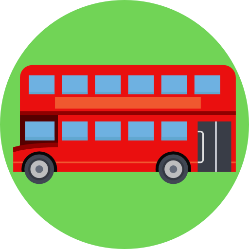 Double decker icon