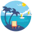 Beach icon 64x64