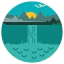 Waterfalls icon 64x64