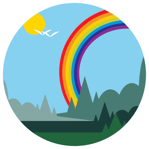 Rainbow icon