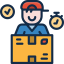Delivery man icon 64x64