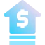 Money growth icon 64x64