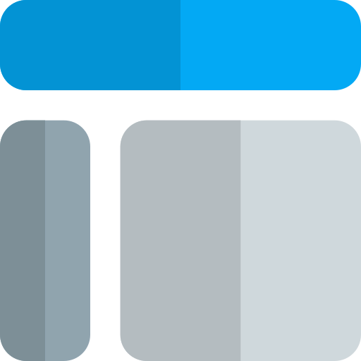 Rectangular shapes Ikona