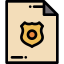 Police file icon 64x64