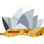 Sydney opera house icon 64x64