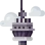 Cn tower ícono 64x64