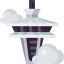 Space needle 图标 64x64