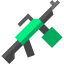 Machine gun icon 64x64