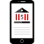Mobile banking icon 64x64
