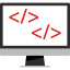 Code ícone 64x64