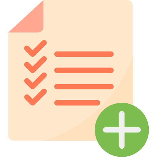 Add list icon