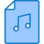 Music file icon 64x64