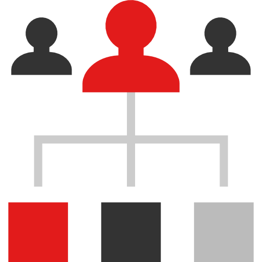 Organization chart icon