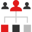 Organization chart Symbol 64x64