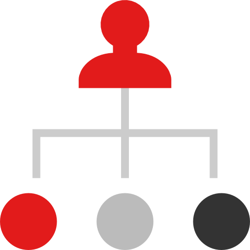 Organization chart icon