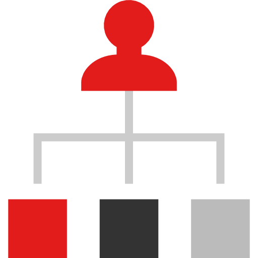 Organization chart icon