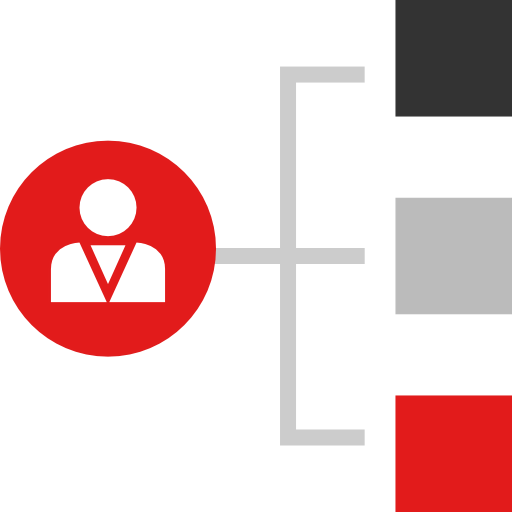 Organization chart icon