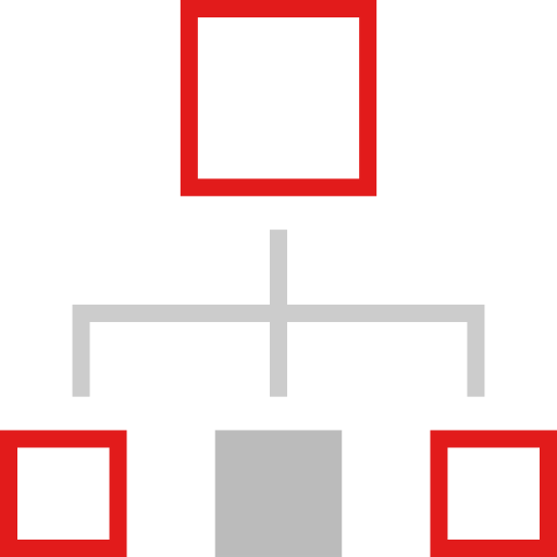 Organization chart icon