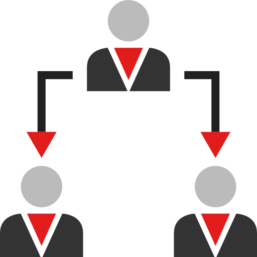Organization chart icon