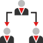 Organization chart icon 64x64