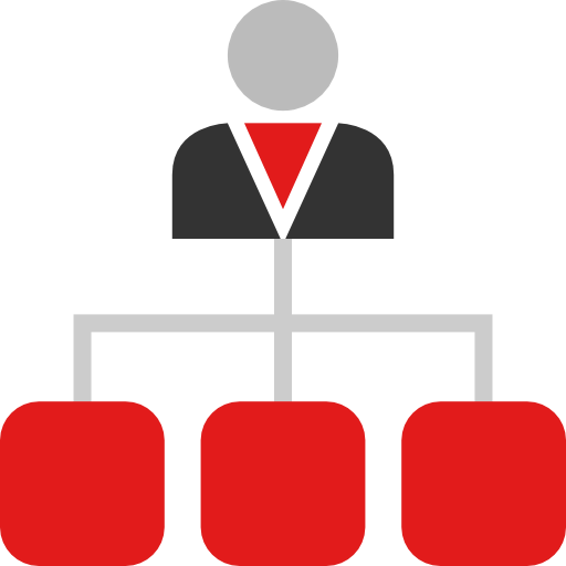 Organization chart icon
