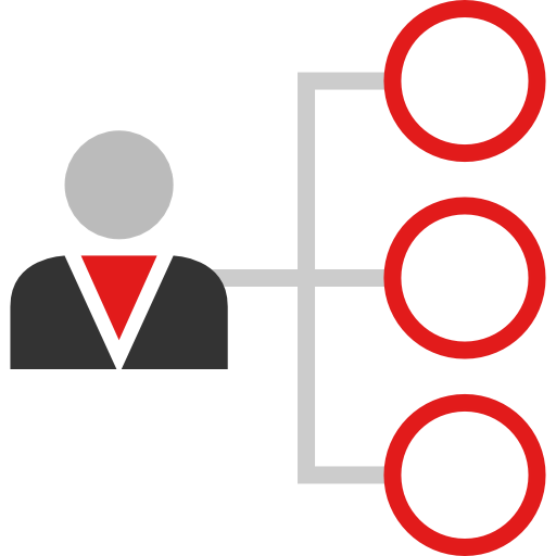 Organization chart icon