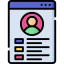 Online resume icon 64x64