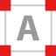 Edit text ícone 64x64